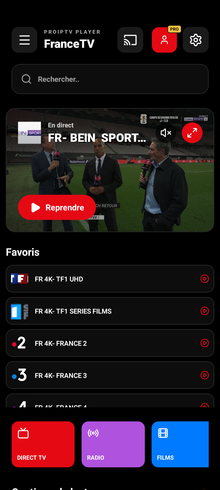 Accueil ProIPTV