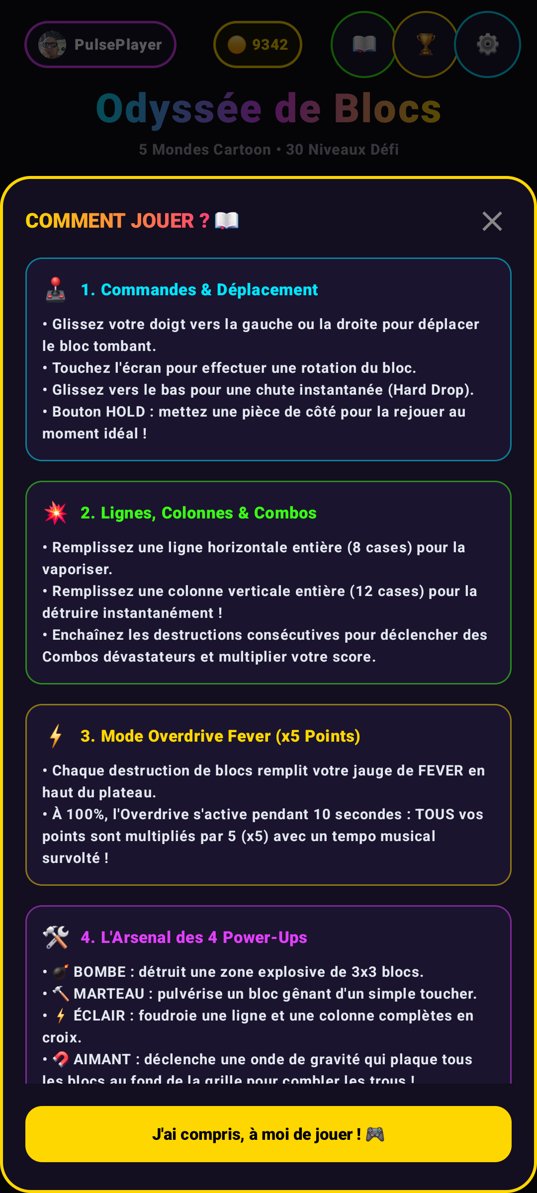 Guide interactif GridPulse